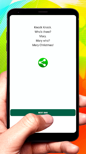 Christmas SMS Text Message Screen 3