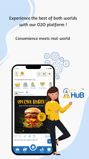 Android application MyHub screenshort
