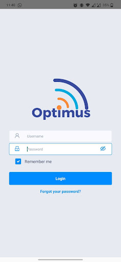 Android application Optimus C.A screenshort
