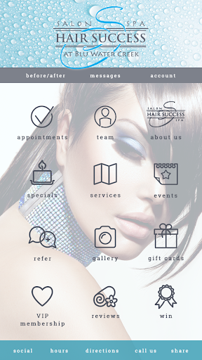 Hair Success Salon Spa Screen 2