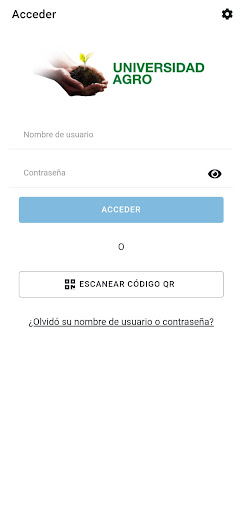 Android application Universidad Agro screenshort