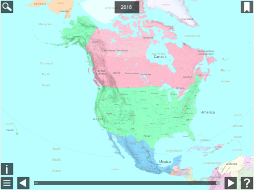 World History Maps: North Amer Screen 3