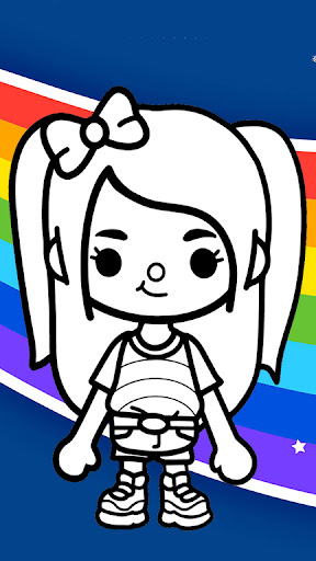 Toca Boca Coloring Game Screen 3