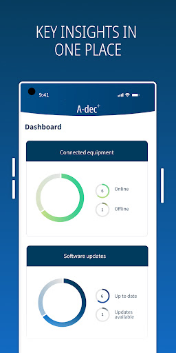 Android application A-dec+ screenshort