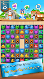 Pet Pop Adventure -  Match 3 Puzzle Game