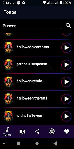 Halloween Miedo Ringtones Screen 2