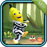 bananas with pyjamas icon