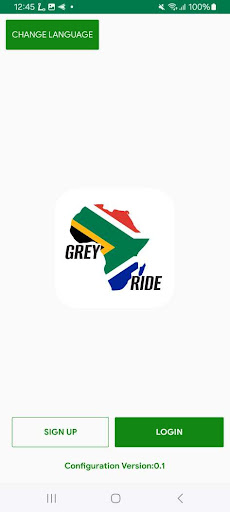 Android application Grey Ride Driver screenshort