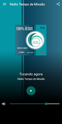 Android application Rádio Tempo de Missão screenshort