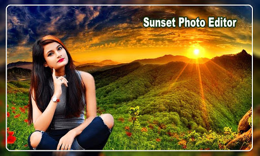 Sunset Photo frames Editor Screen 3