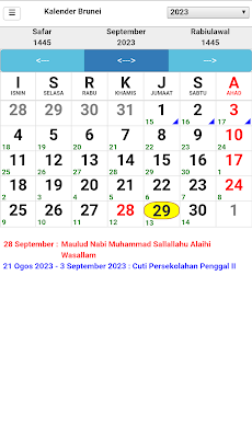 Brunei Kalenderのおすすめ画像1