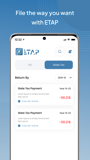 ETAPtax Screen 3