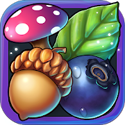 Magic Forest - 3 in a row free game  Icon