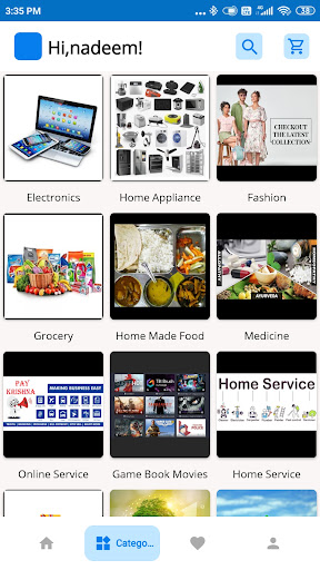 Android application Shodioshop App screenshort