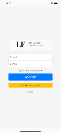 Android application LF Contabilidade screenshort