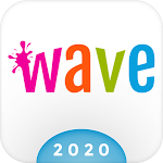 Cover Image of 下载 Wave Keyboard Background - Animations, Emojis, GIF 1.66.9 APK