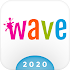 Wave Keyboard Background - Animations, Emojis, GIF 1.66.4