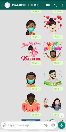 Avatars Stickers For Whatsapp
