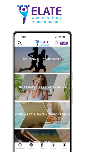Android application Elate: Women's Weight Loss 40+ screenshort