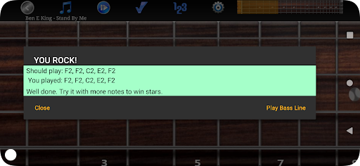 Bass Guitar Tutor Screen 3