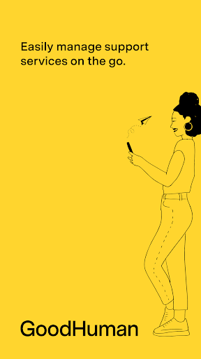 Android application GoodHuman screenshort
