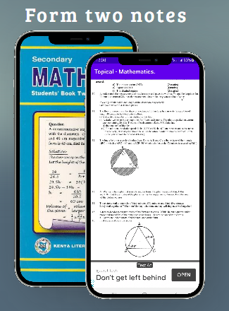 Klb maths: Form 1 - form 4. Screen 2