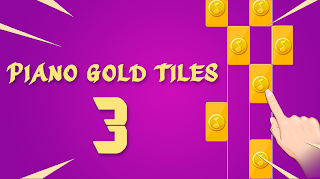 Piano Gold Tiles 3 - Music Gam - Screenshot 1