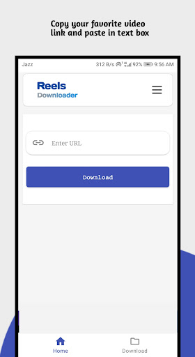 Android application Reels Video Downloader screenshort