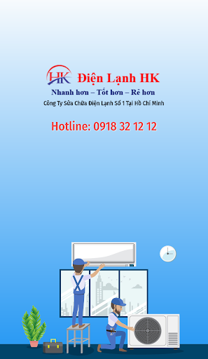 Android application Điện Lạnh HK screenshort