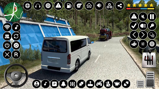 Van Simulator Dubai Car Games Screen 2