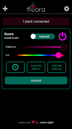 Android application Fluora screenshort