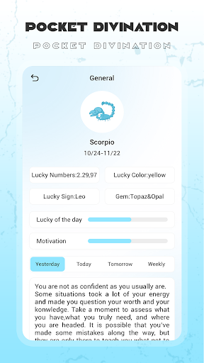 Pocket Divination Screen 3