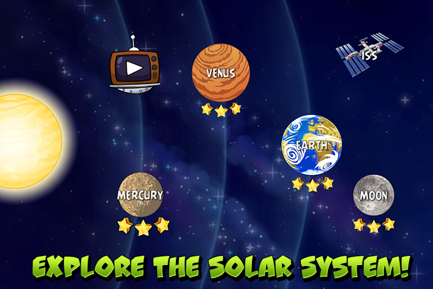 Angry Birds Space HD screenshots