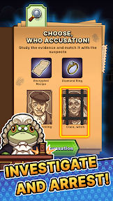 DetecToad: Detective Idle RPG screenshot