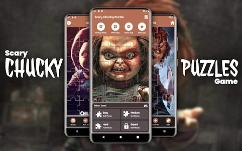 Chucky Horror Puzzle Game