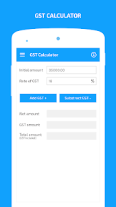 GST Calculator- Tax included & Unknown