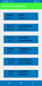 Wifi Password Guesser  screenshots 12