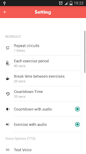 Abs Workout 7 Minuten Screenshot