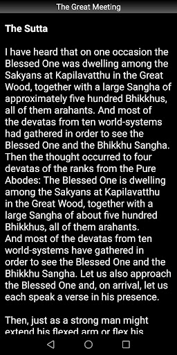 Buddhism: The Great Meeting Screen 3