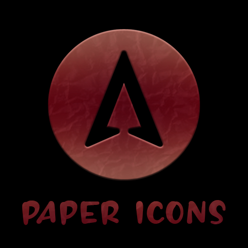 Red Paper Pattern Icon Pack logo