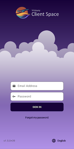 Android application Client Space screenshort