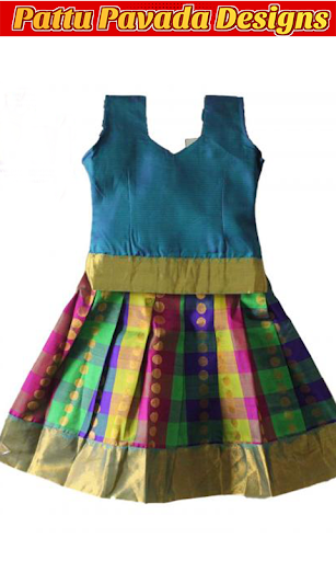 Kids Pattu Pavada Designs Screen 2