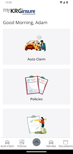 myKRGinsure Screen 2