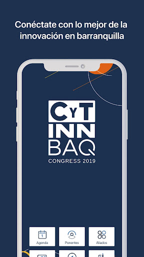 Android application ITSA Congress screenshort