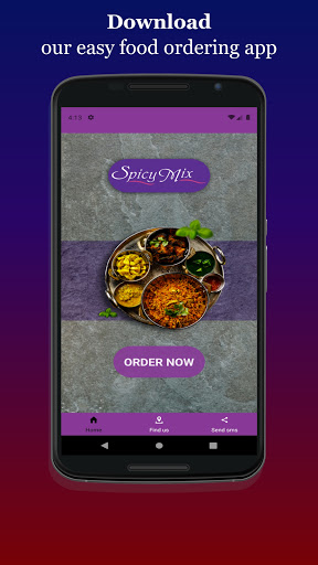 Android application Spicy Mix Glasgow screenshort