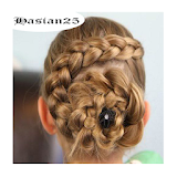 cute little girl hairstyles icon