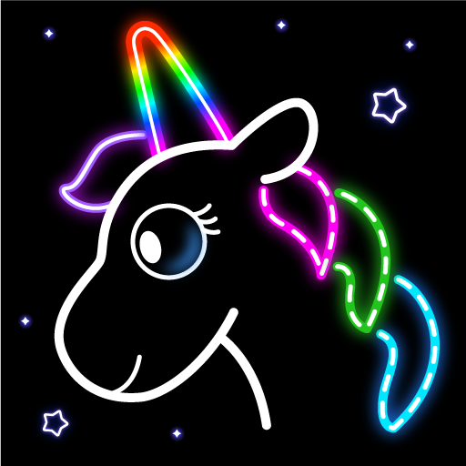 Unicorn Coloring Girl Games  Icon