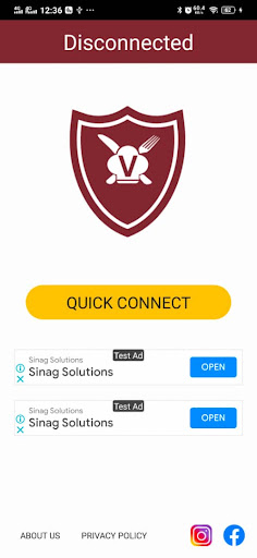 Diners VPN Screen 2