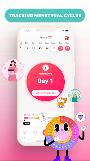 Clo Period Tracker & Pregnancy Screenshot 2 - AppWisp.com