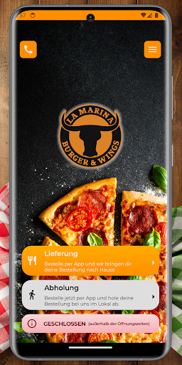 Android application Pizza La Marina Traun screenshort
